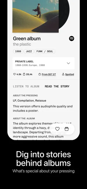 Plastic: Vinyl collection iPhone screenshot 5