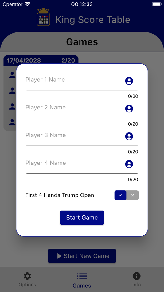 #4. King Score Table (iOS) Podle: Orhan Nas