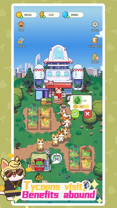 Space Cat Tycoon Screenshot