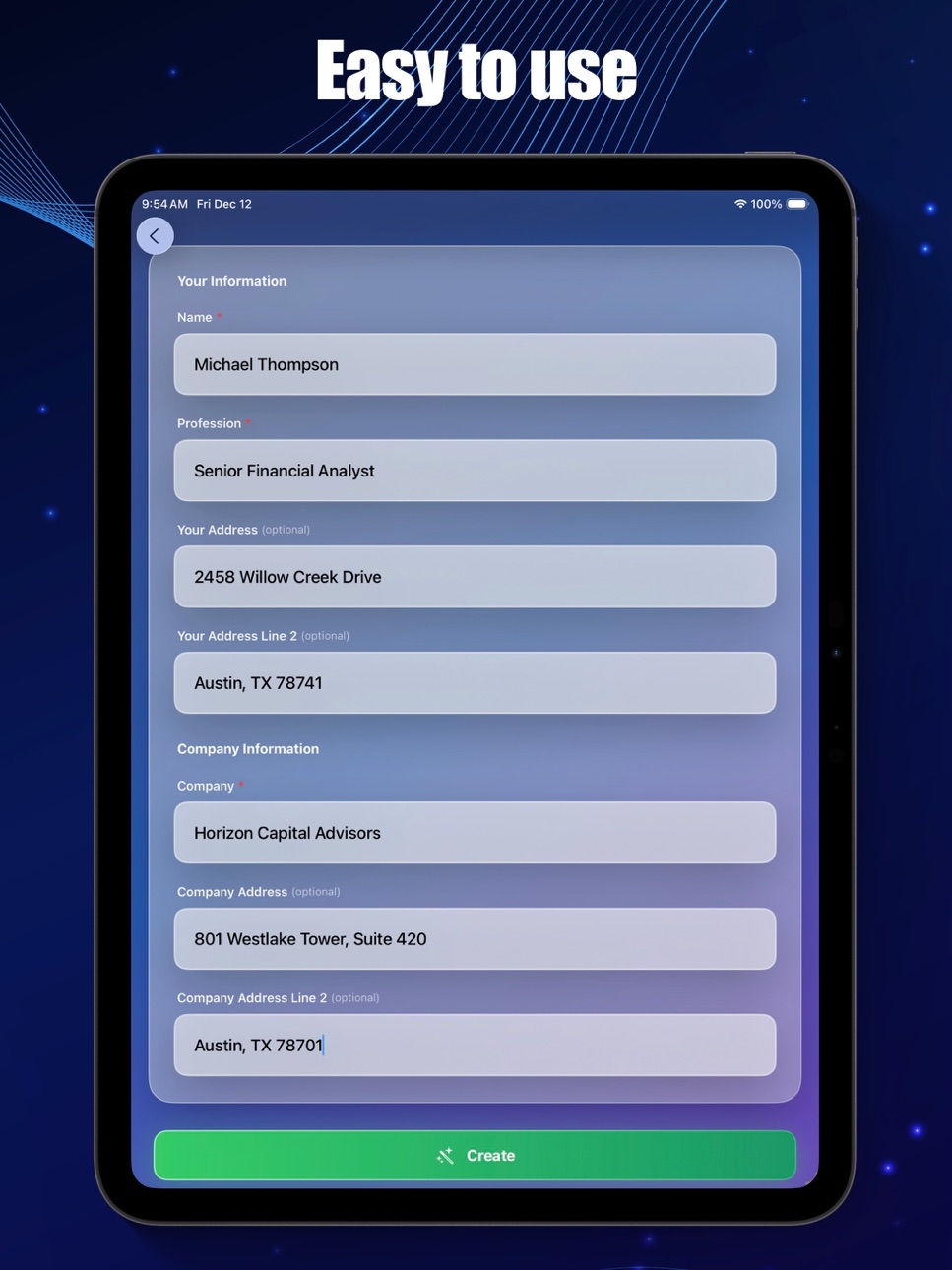iPad screenshot