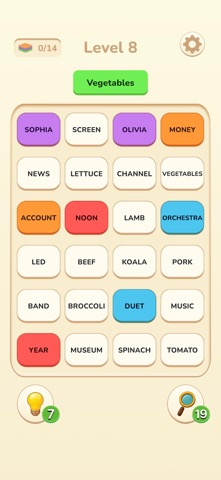 Word Pair: Association Puzzle iPhone screenshot