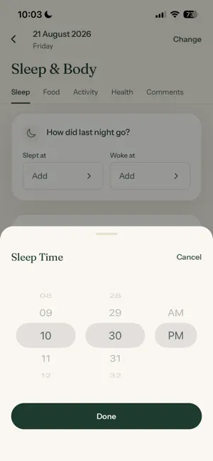 iThrive Alive Tracker screenshot 2
