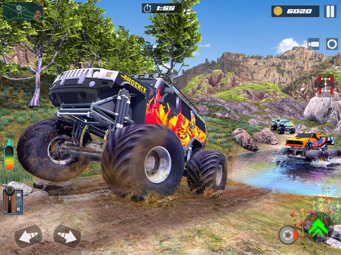 Monster Truck Offroad Games