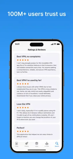 VPN - Super Unlimited Proxy ™ iPhone Ekran Görüntüsü 6