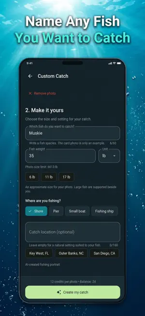 BigCatch: AI Fishing Photos screenshot 4