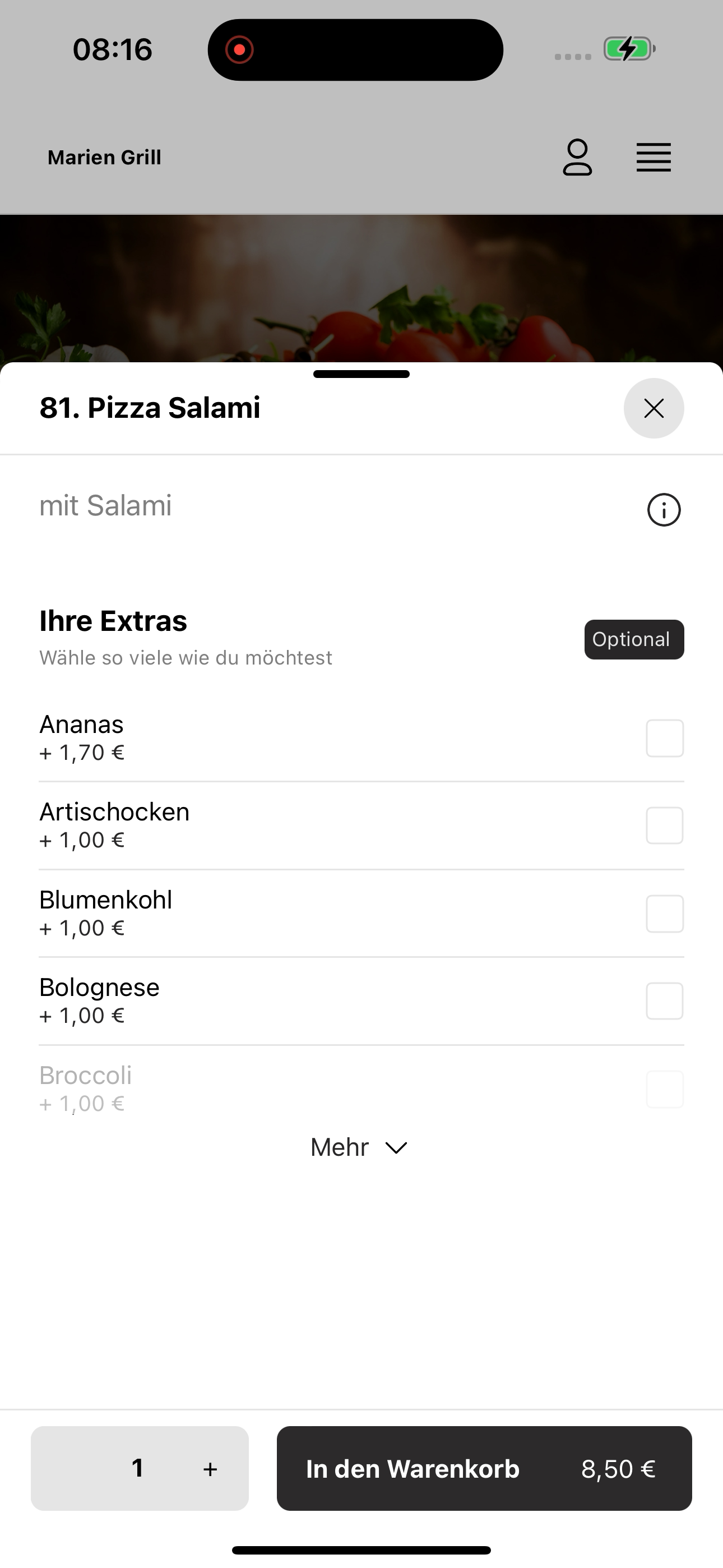 Marien Grill screenshot 7