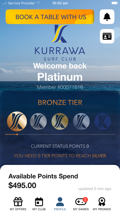 Kurrawa Surf Club Screenshot