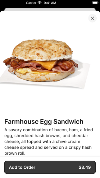 My Bagel Spot iPhone screenshot 4 - Food & Drink app