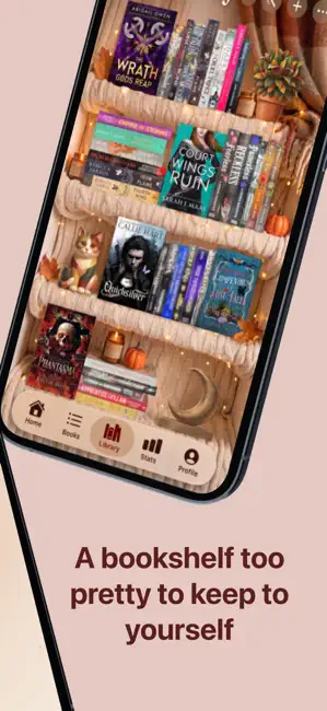 SlowRead: Book Tracker & TBR iPhone screenshot 2