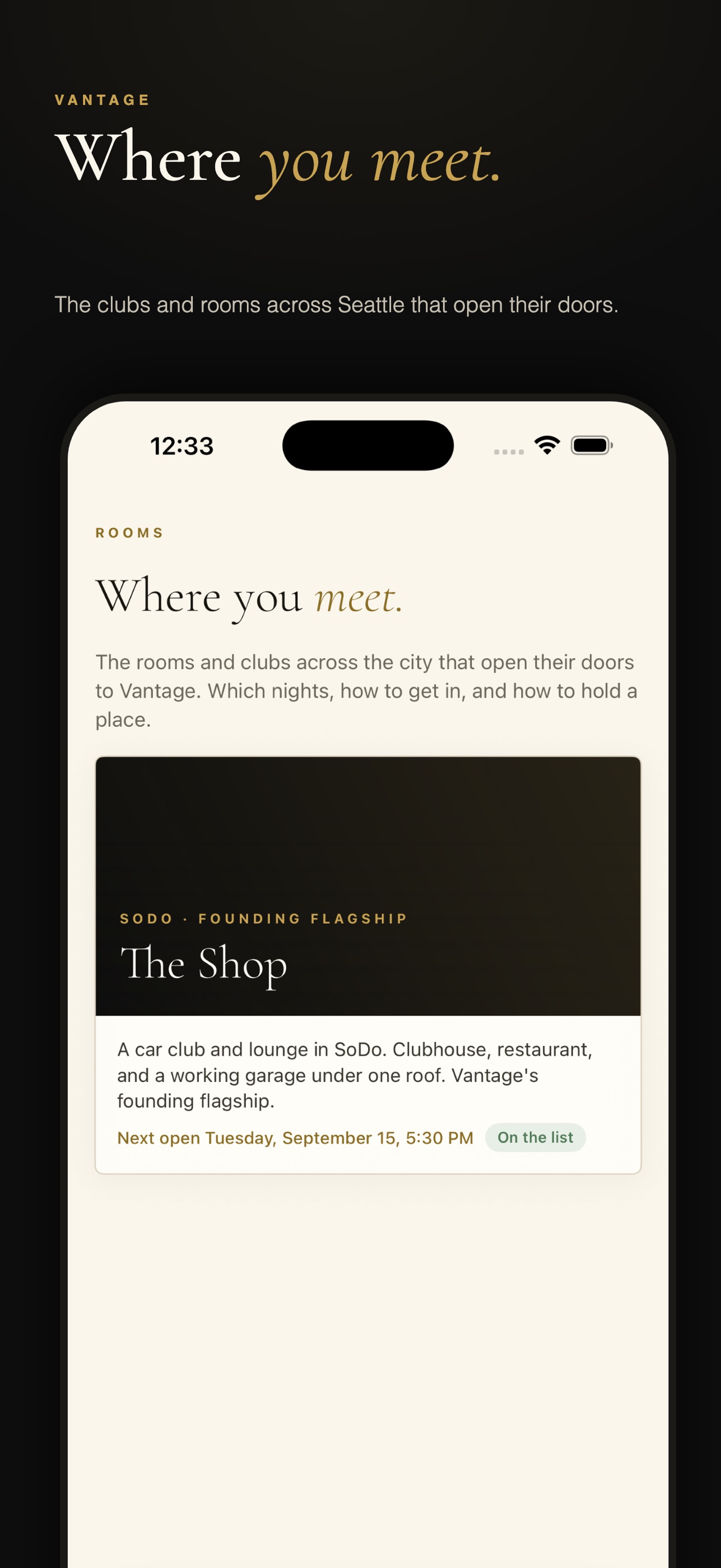 Screenshot 5 of Vantage: Where You Meet