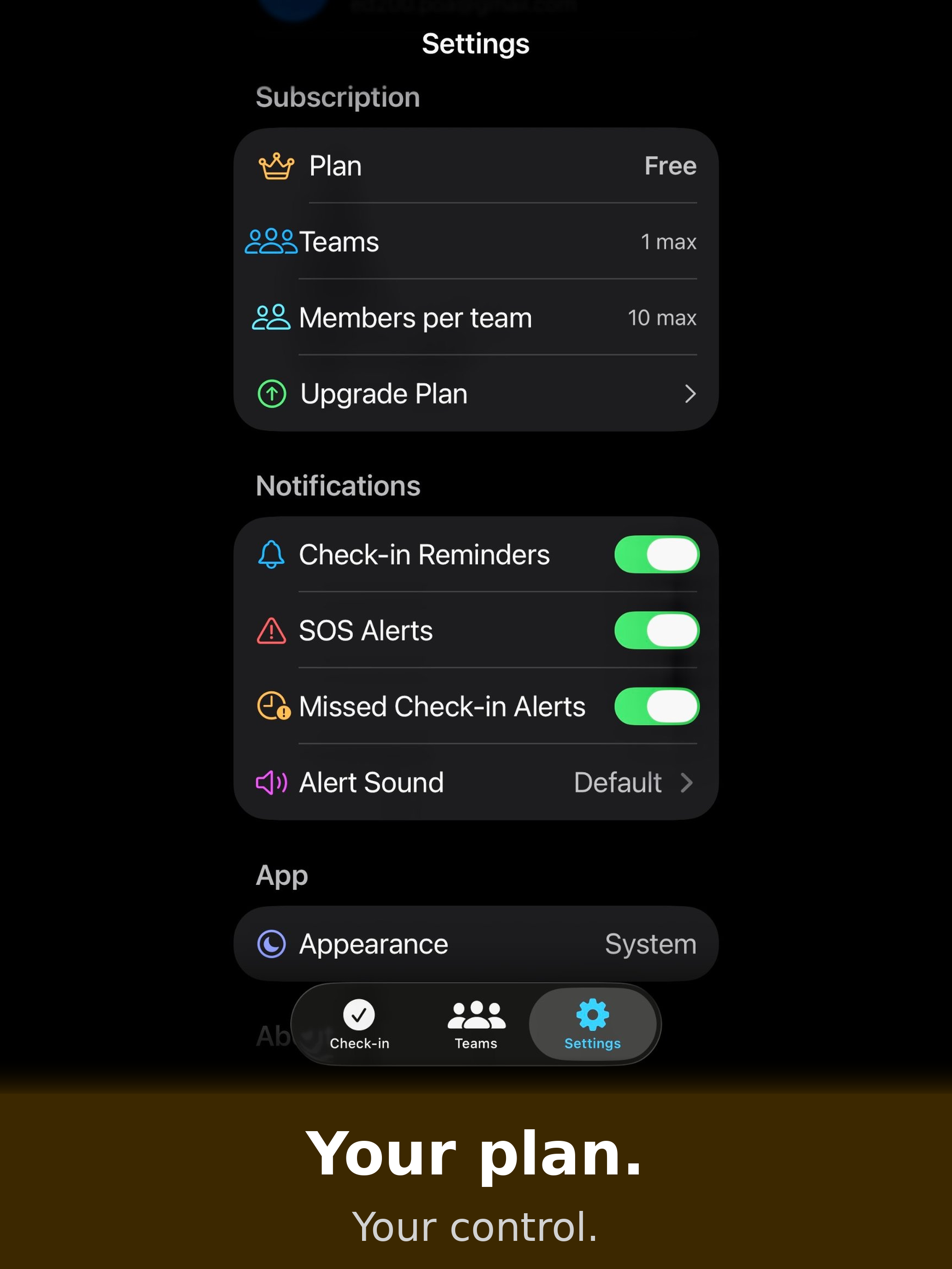 OK? Team – Group Check-in