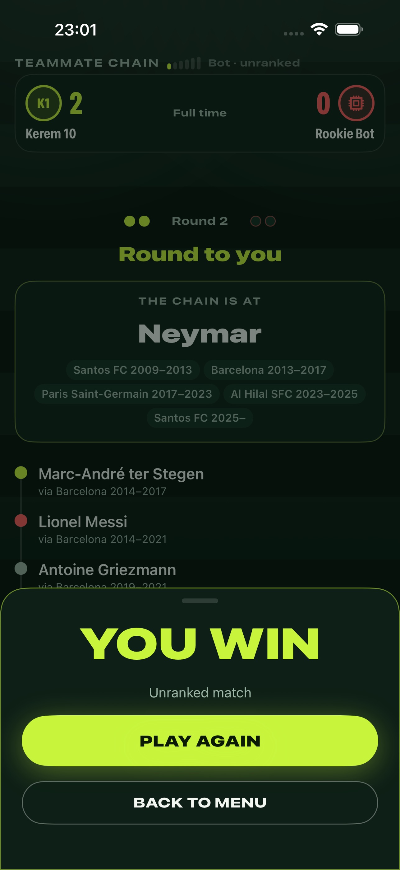 Screenshot 6 of FK Duel: Football Trivia
