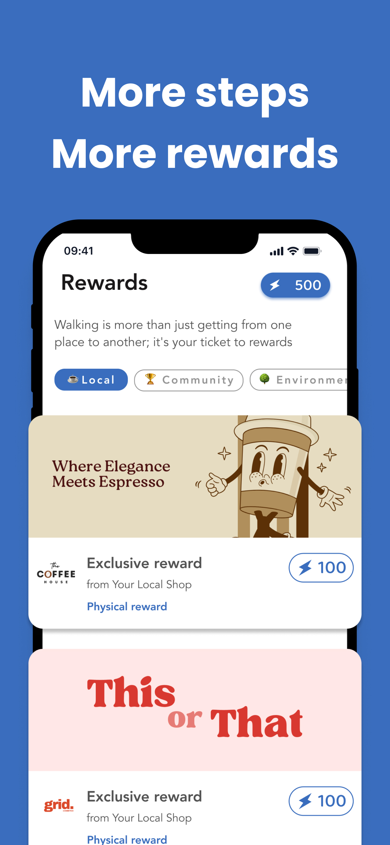 Dynamo: Rewards For Steps