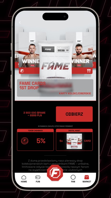 FAME MMA APP