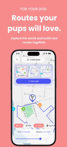 DOGES - Map & Track Dog Walks screenshot