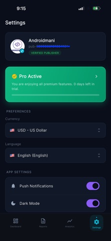 AdMobWise – AdMob Dashboard screenshot