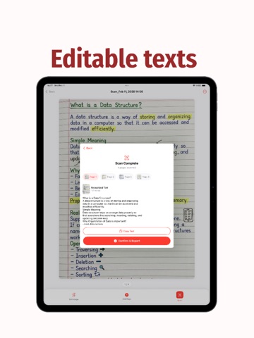 Image to Text – OCR Scan iPad screenshot