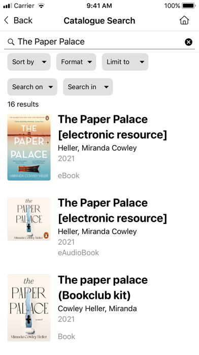 Northern Beaches Library Screenshot
