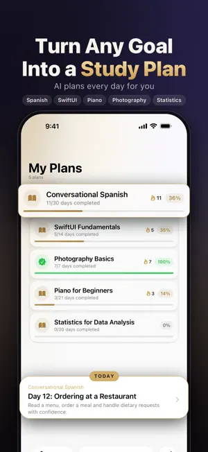 Study Mood: AI Study Planner screenshot 1