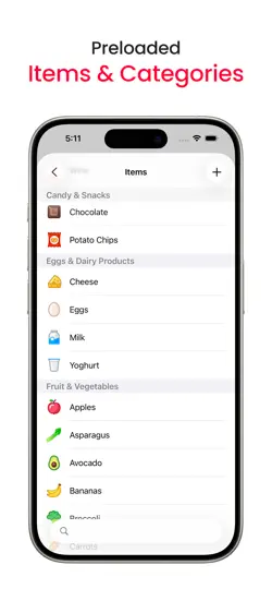 Captura de pantalla de Airrends - Shopping List en iPhone 3