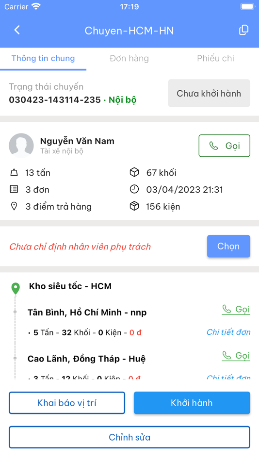 #4. Smart Cargo TMS - ĐPV (iOS) By: Pham Thai Hoang