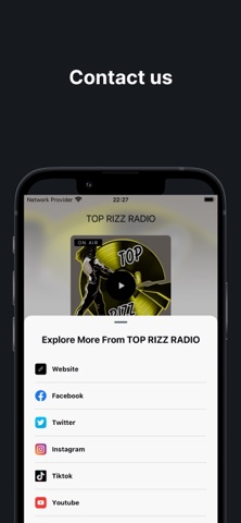 TOP RIZZ RADIO screenshot