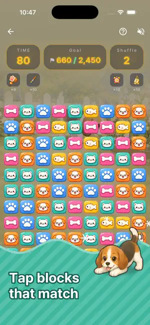 Pawzzle: Cute Pet Block Puzzle screenshot 2