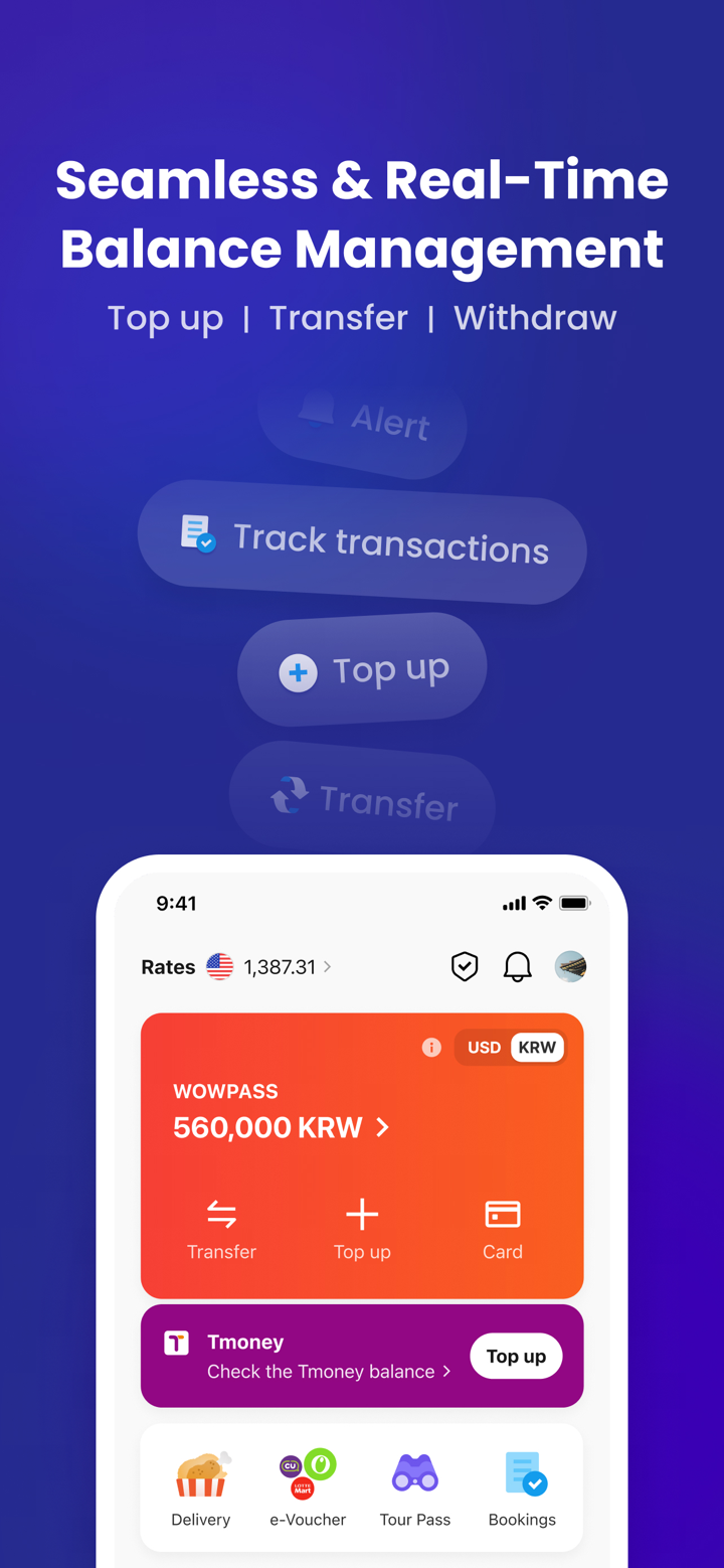 WOWPASS: Go Cashless in Korea screenshot 3