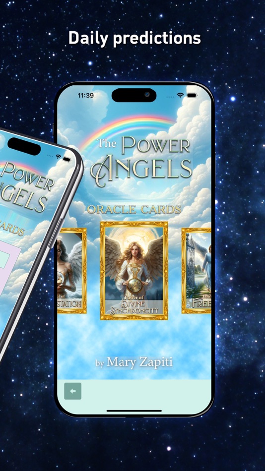 #2. Power of Angels - Oracle Cards (iOS) 由: Miracle Academy S.R.L.