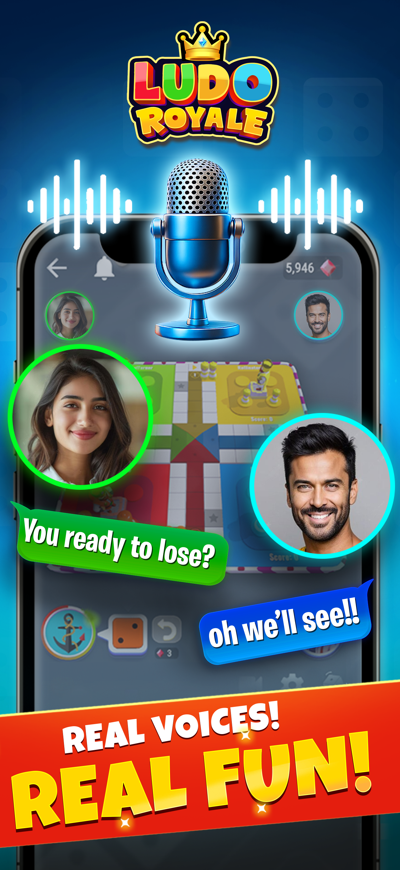 Ludo Royale: Dice Board Game