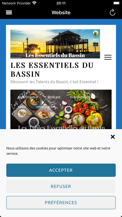 Les Essentiels du Bassin Screenshot