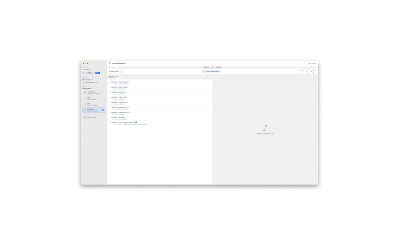 WavegodReceiver screenshot