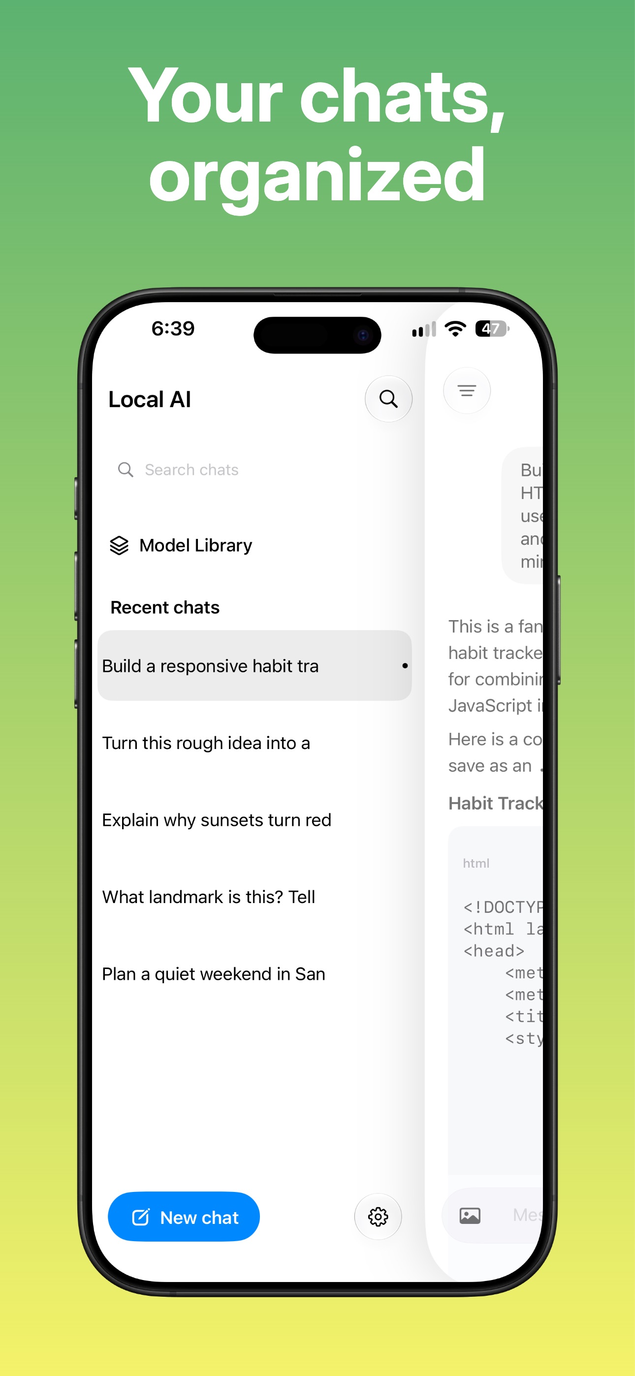 Screenshot 5 of Local AI - Private Offline AI