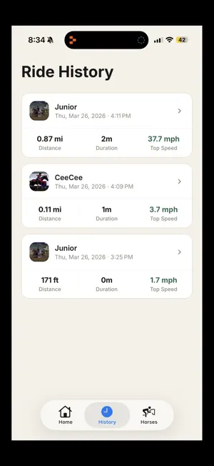 SaddleMiles screenshot 1