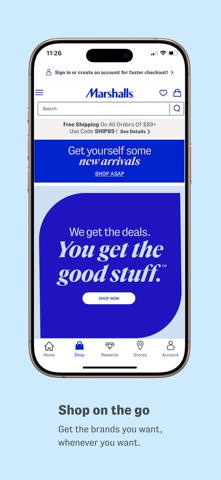 Marshalls Official iPhone screenshot