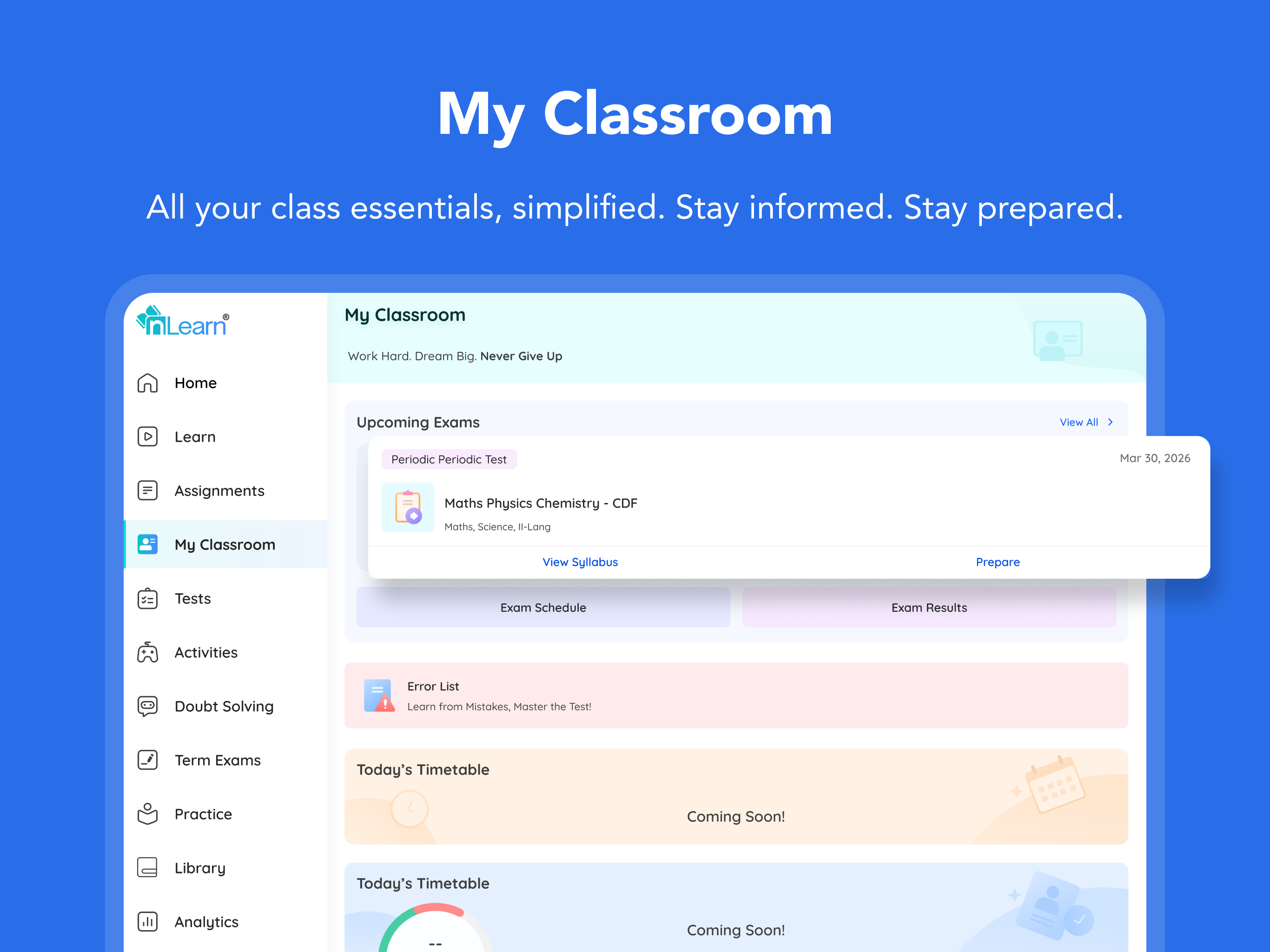 Narayana’s nLearn screenshot 12