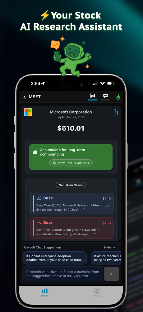 Unvault.AI screenshot 1
