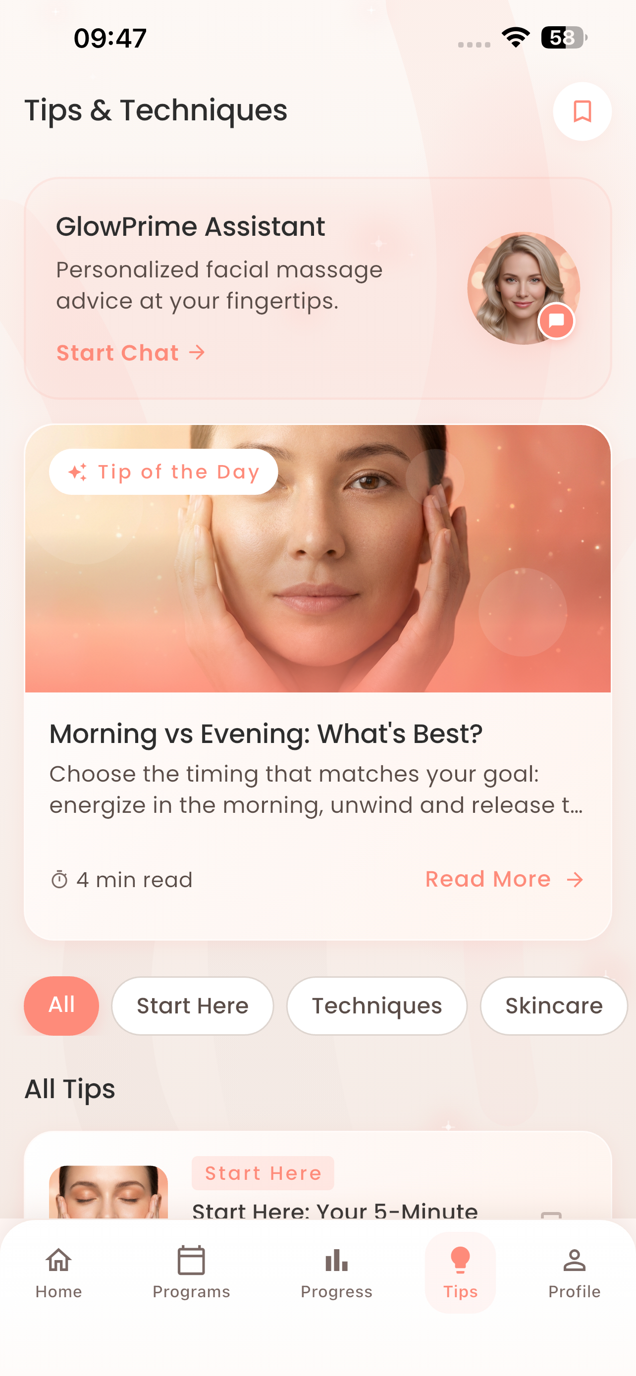 GlowPrime: Face Yoga screenshot 7