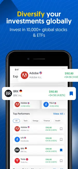 Borderless: Save & Invest screenshot 4