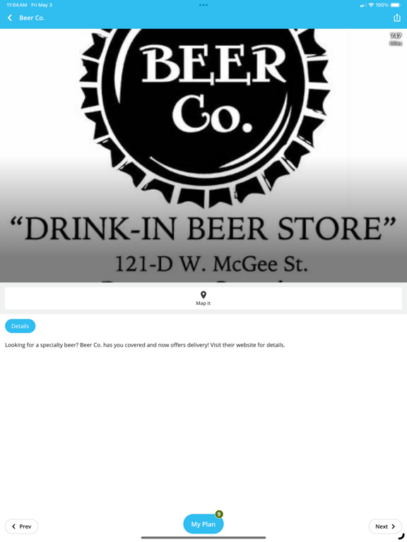 Downtown Greensboro iPad screenshot 4 - Travel app