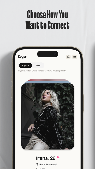 Keypr: The Mindful Dating App Screenshot 2 of 9