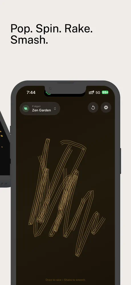 Taptic Fidget: Stress Relief 触感指尖解压器应用截图