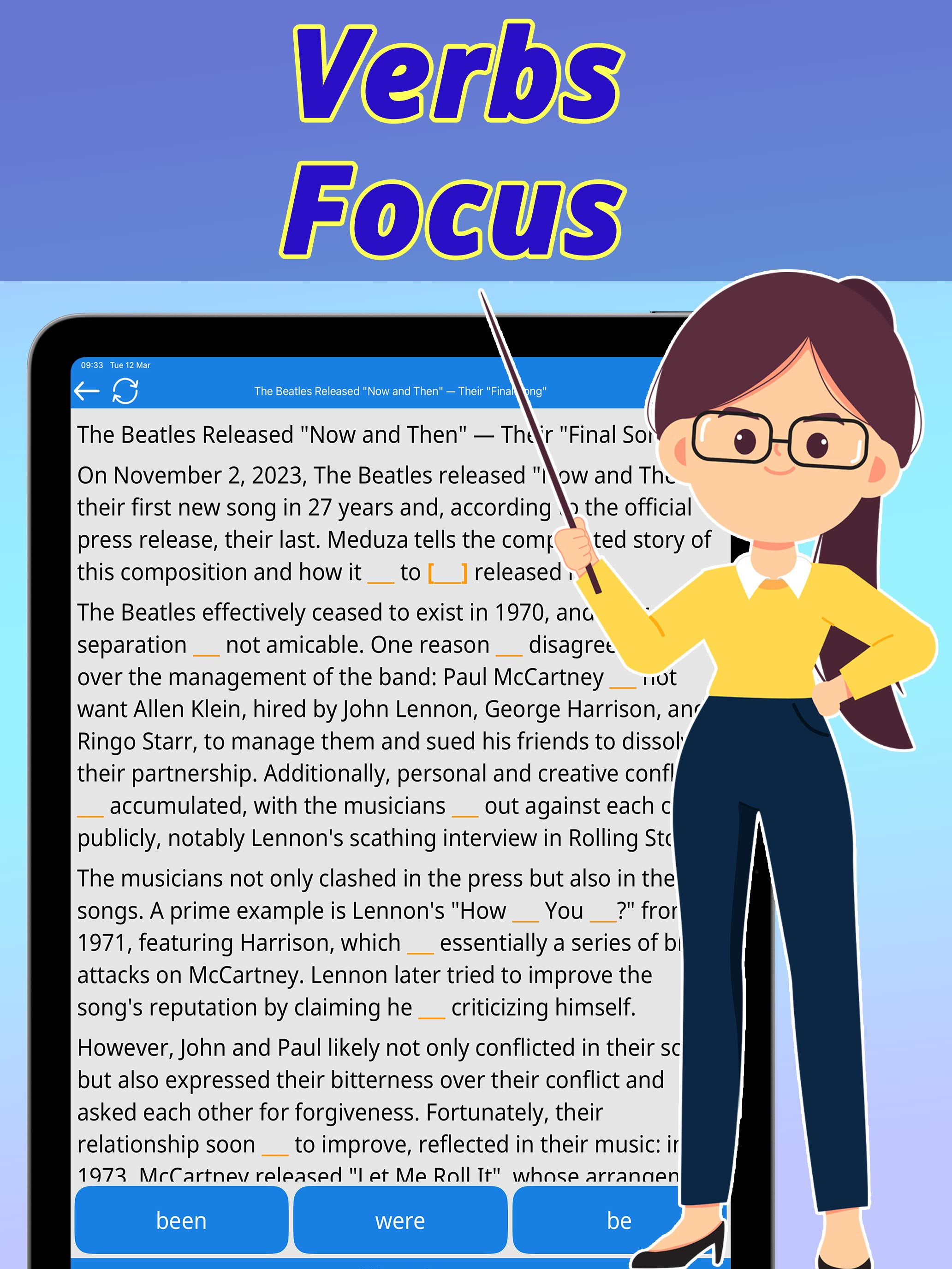 Learn English course: Verbs