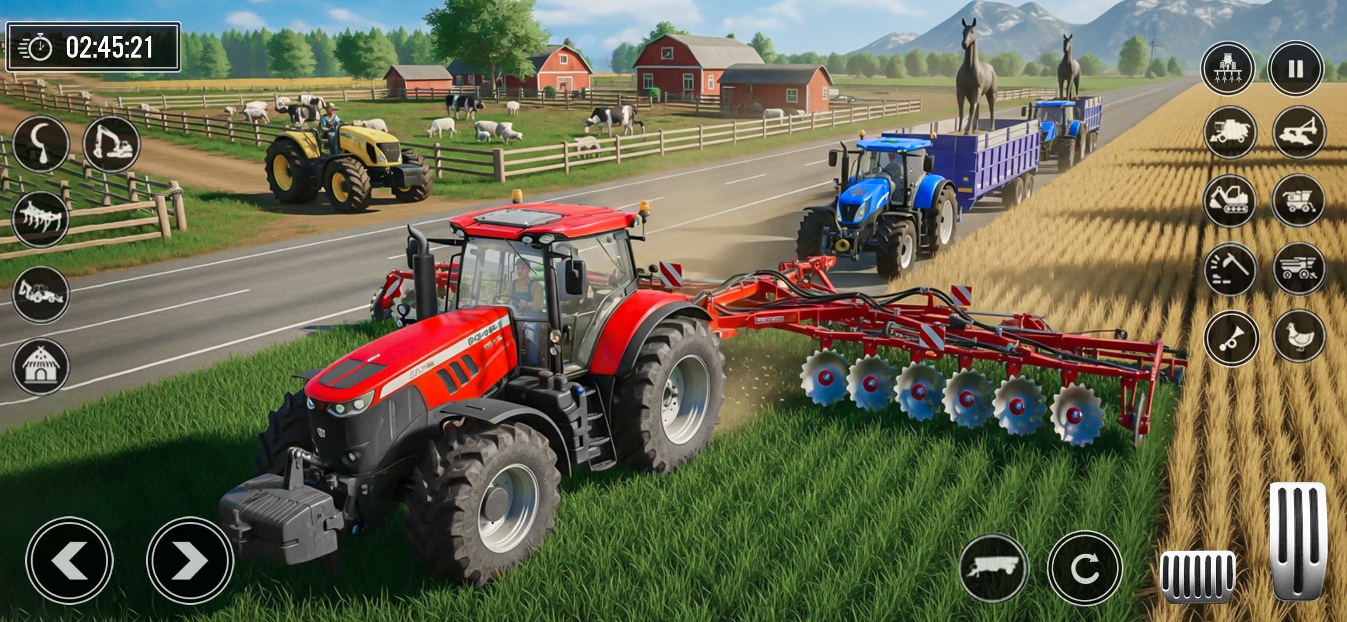 Real Farm Tractor Simulator 3D