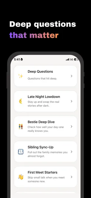 Chirp Cards: Couple Questions screenshot 1