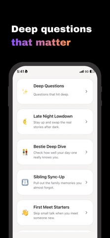 Chirp Cards: Couple Questions iPhone screenshot