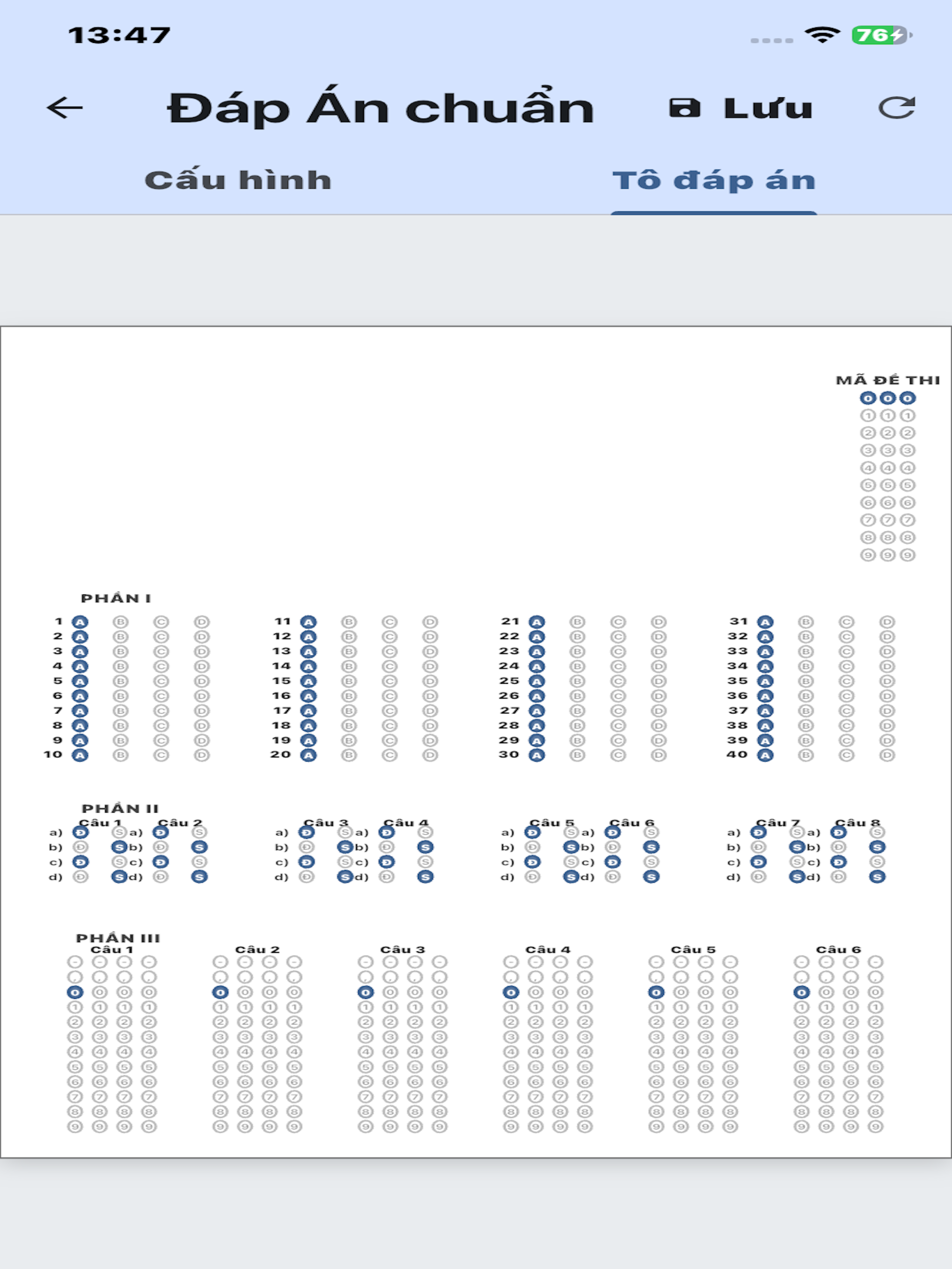 Chấm thi Trắc nghiệm 2026 pro screenshot 15