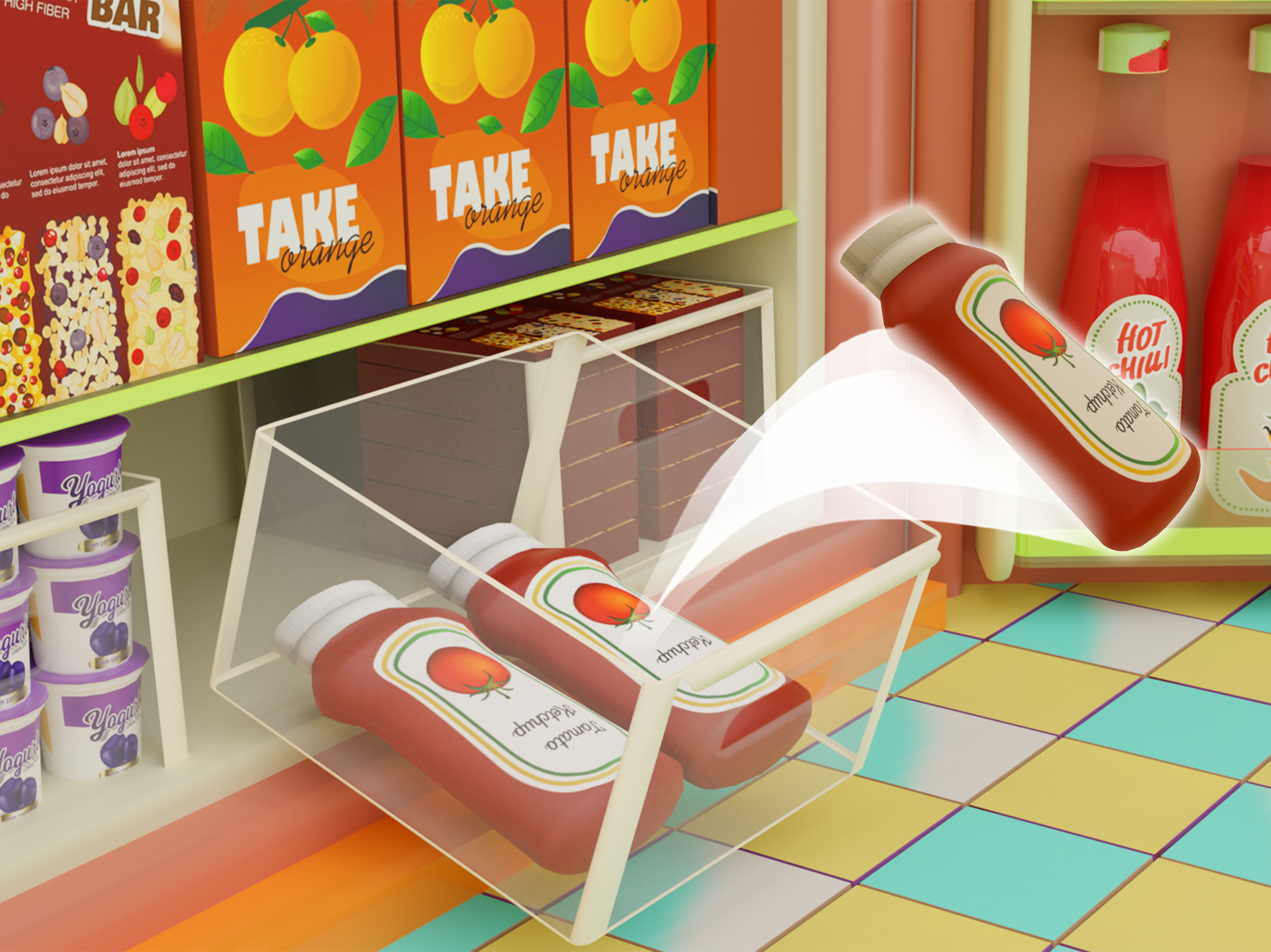 Fill the Fridge Organizer
