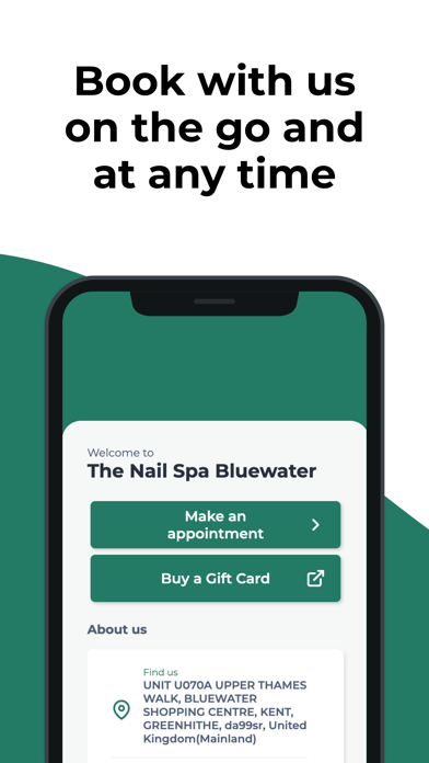 The Nail Spa UK Screenshot