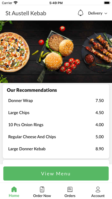 St Austell Kebab Screenshot